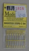 Brass Etch Shunters Steps as new in pkt